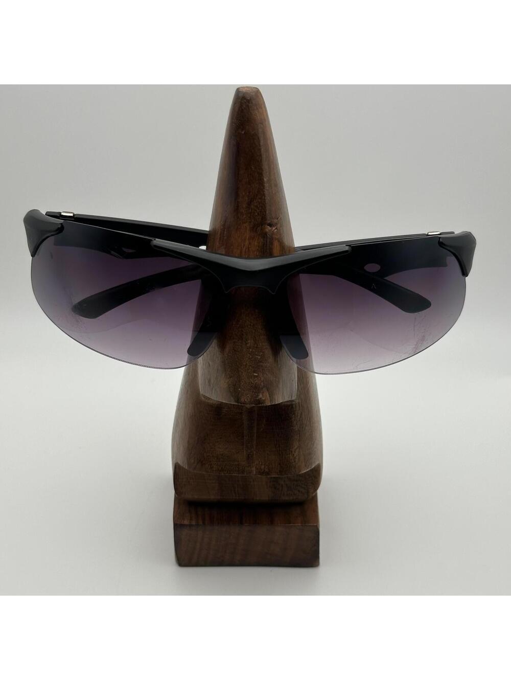 Unionbay Wraparound Sport Sunglasses Black Gradient Lenses